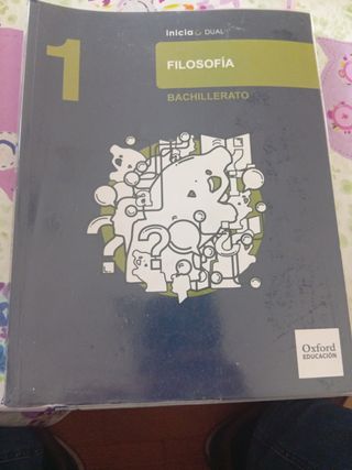 Inicia Filosofía 1.º Bachillerato. Libro del al...