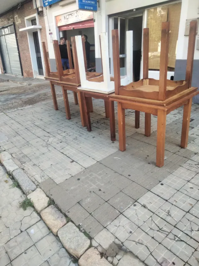 Mesas de madera para salón o comedor