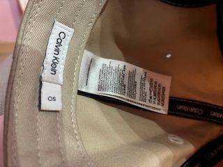 Cappellino Calvin Klein Beige/Nero