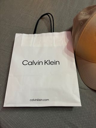 Cappellino Calvin Klein Beige/Nero