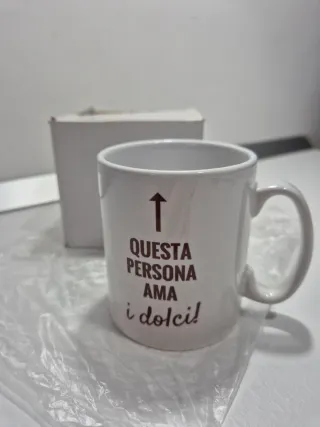 Tazza nuova in ceramica