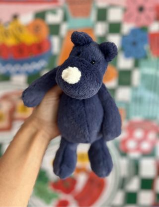 Bashful Rhino Small Azul Jellycat ORIGINAL