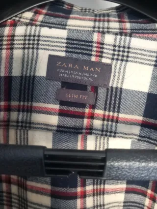 Camisa Zara Man Slim Fit Talla M
