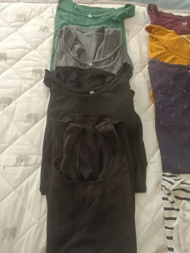 Lote Ropa Maternidad H&M Talla M, L y XL