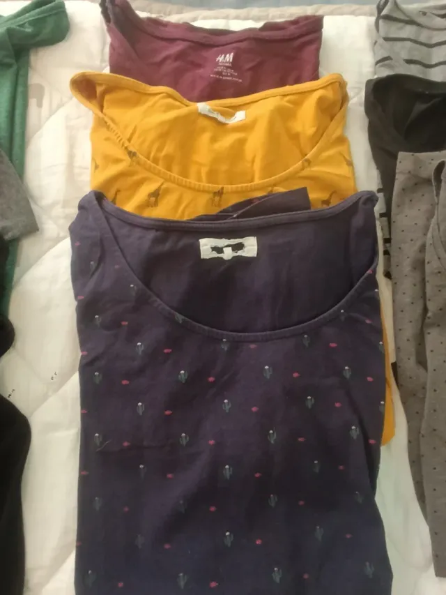 Lote Ropa Maternidad H&M Talla M, L y XL