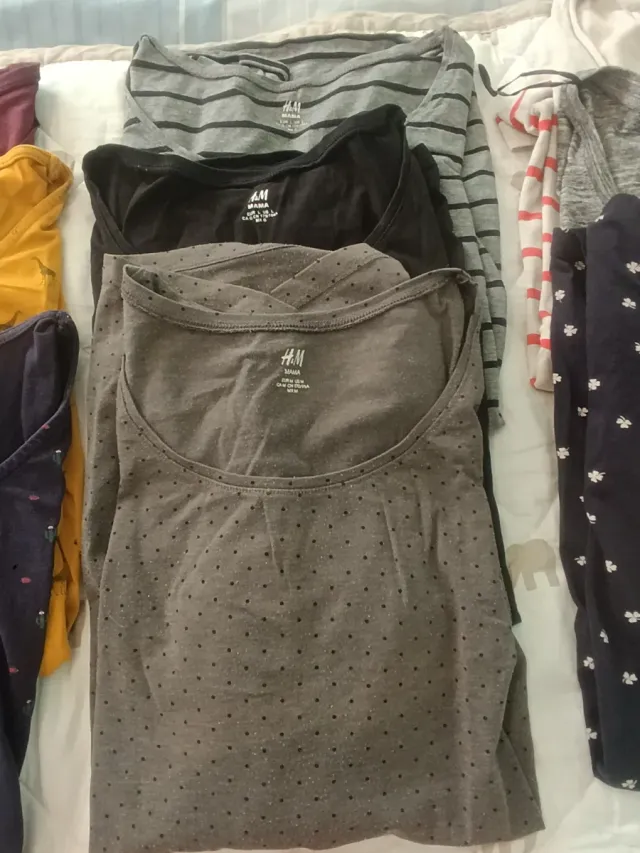 Lote Ropa Maternidad H&M Talla M, L y XL