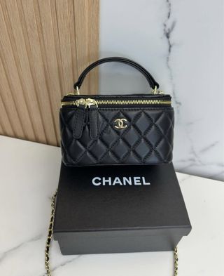 Borsa Vanity Chanel nera