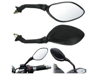Coppia Specchietti Moto Universali 360° ABS