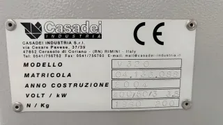 Canteadora CASADEI V320 marca Casadei Industial
