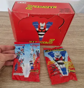 Caja antigua sobres Mazinger Z