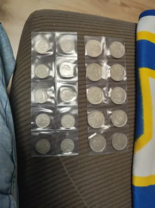 Lote de monedas de pesetas