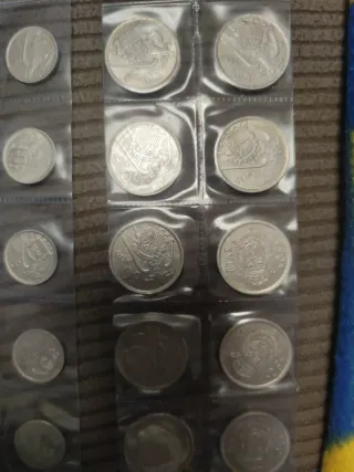 Lote de monedas de pesetas