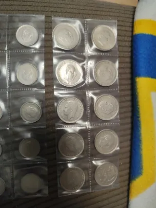 Lote de monedas de pesetas