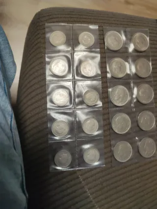 Lote de monedas de pesetas