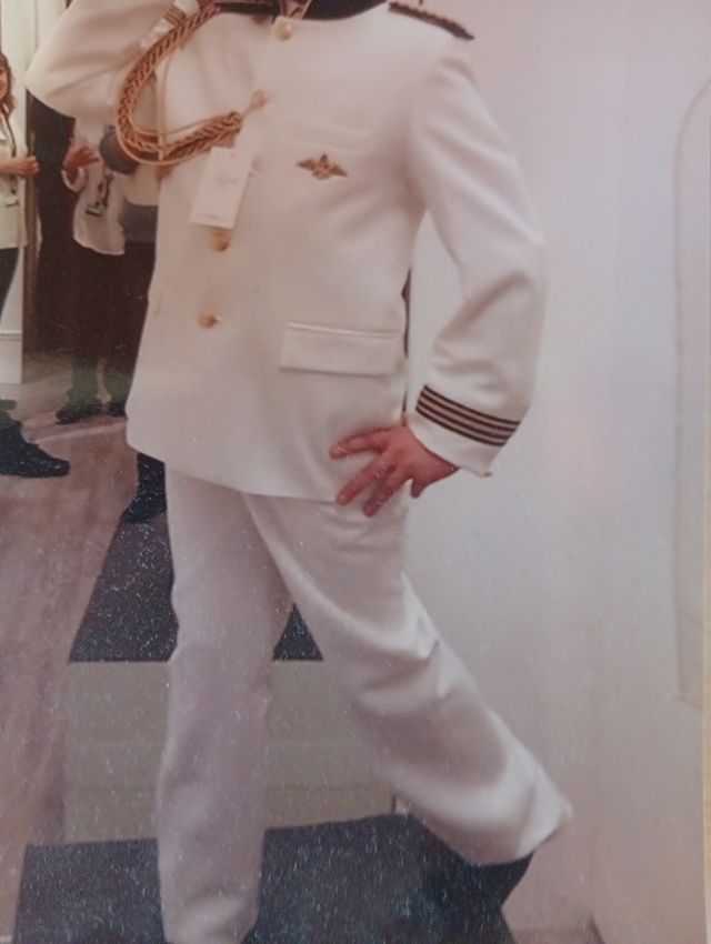 Traje de almirante Tizzas comunión talla 12