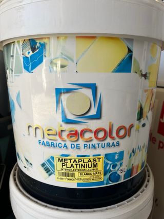 Pintura Metacolor Metaplast Platinum 14L
