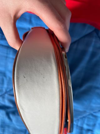 Borsa Diesel 1DR Arancione/Bianca/Nera