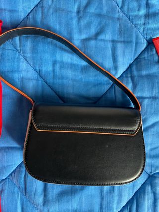 Borsa Diesel 1DR Arancione/Bianca/Nera