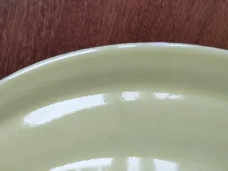 Piatto portata ceramica artigianale cm 33