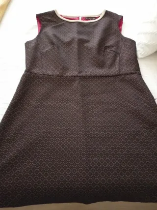 Vestido DANDARA marrón estampado