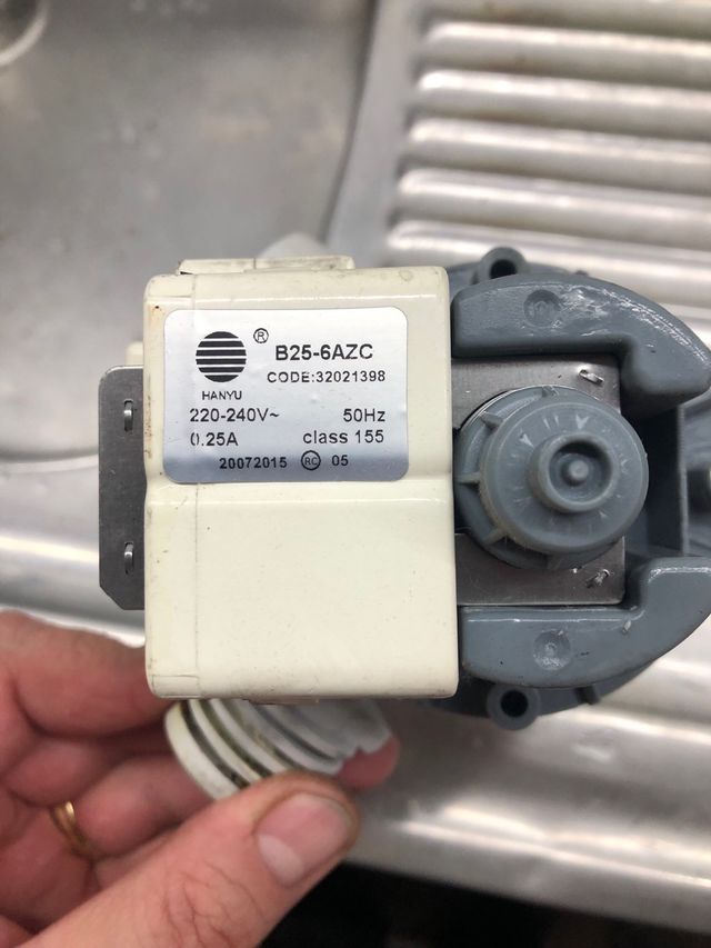 Bomba Desagüe Lavadora Hanyu B25-6AZC