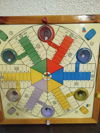 Juego de la Oca de Madera