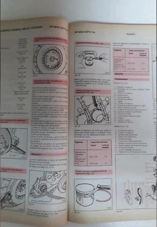 VW GOLF MK2 1.8 GT GTI G60 RALLYE MANUAL D TALLER