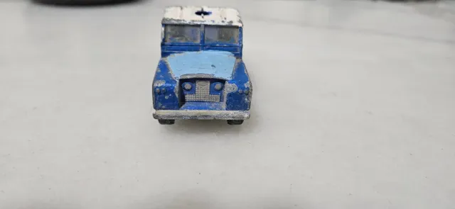 Coche miniatura metal vintage Land Rover