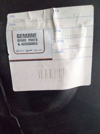 577849 - Deposito gasolina Piaggio NRG