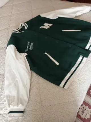 Blusao verde XL quente