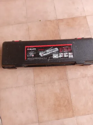 Cortadora de azulejos manual Bellota POP60-R-C