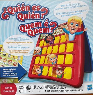 Juego ¿Quién es Quién? Original Hasbro