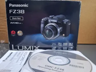 Cámara Panasonic Lumix FZ38 Negra