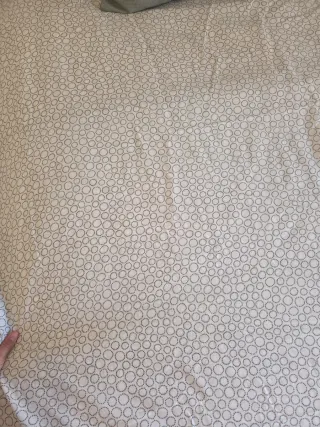 Funda Nórdica 150cm Beige y Blanco