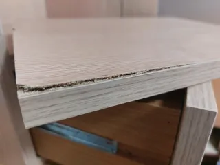 Armario de baño madera y cristal