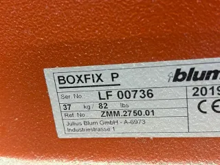 Prensa de cajones BLUM