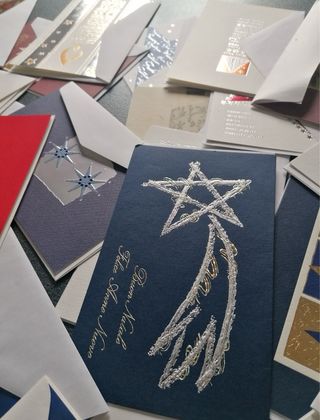 Biglietti Auguri Natale e Anno Nuovo con busta