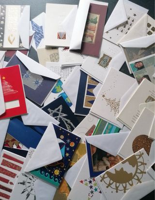 Biglietti Auguri Natale e Anno Nuovo con busta