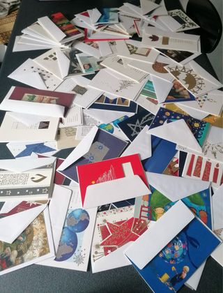 Biglietti Auguri Natale e Anno Nuovo con busta