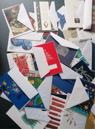 Biglietti Auguri Natale e Anno Nuovo con busta