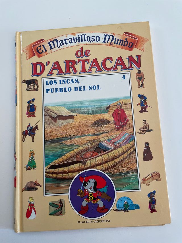 9 libros EL MARAVILLOSO MUNDO DE DARTACAN