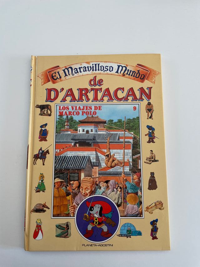 9 libros EL MARAVILLOSO MUNDO DE DARTACAN