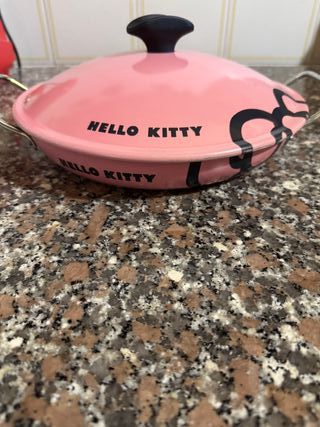 Padella Hello Kitty con coperchio