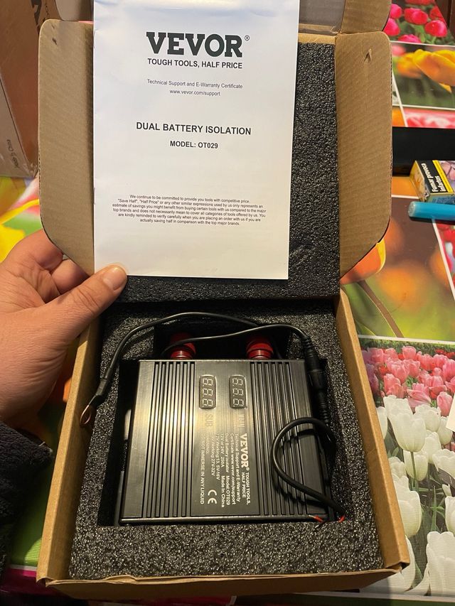 Aislador Batería Dual Vevor 250A OT029