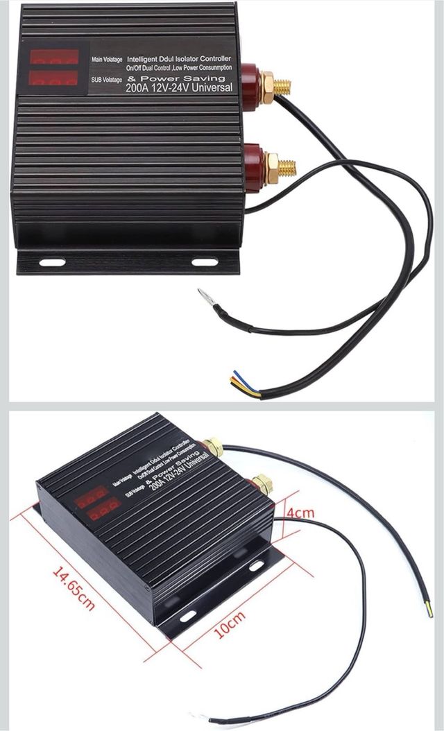 Aislador Batería Dual Vevor 250A OT029