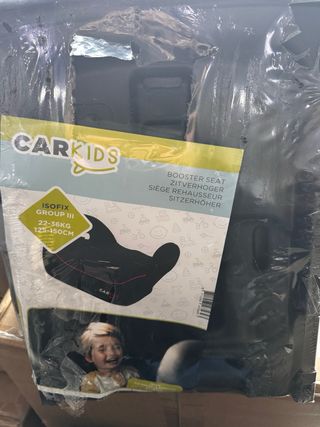 Silla de coche CAR-KIDS negra F2