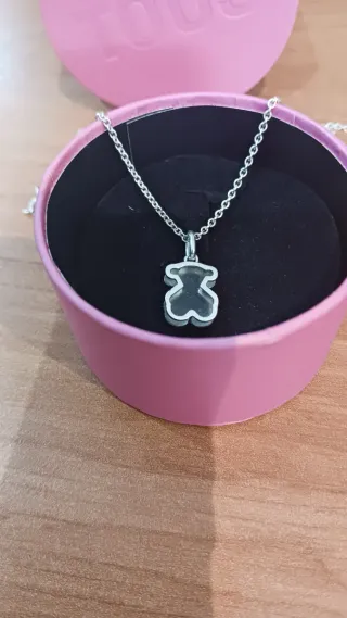 Colgante silueta Oso Tous Plata