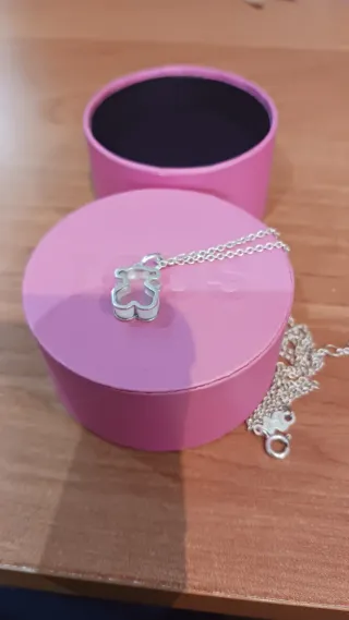 Colgante silueta Oso Tous Plata