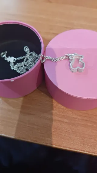 Colgante silueta Oso Tous Plata