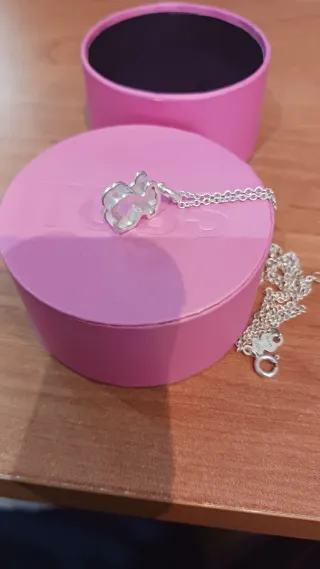 Colgante silueta Oso Tous Plata